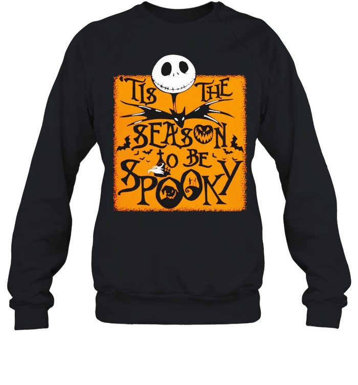 Jack Skellington tis the season to be spooky shirt Jack Skellington tis the season to be spooky shirt