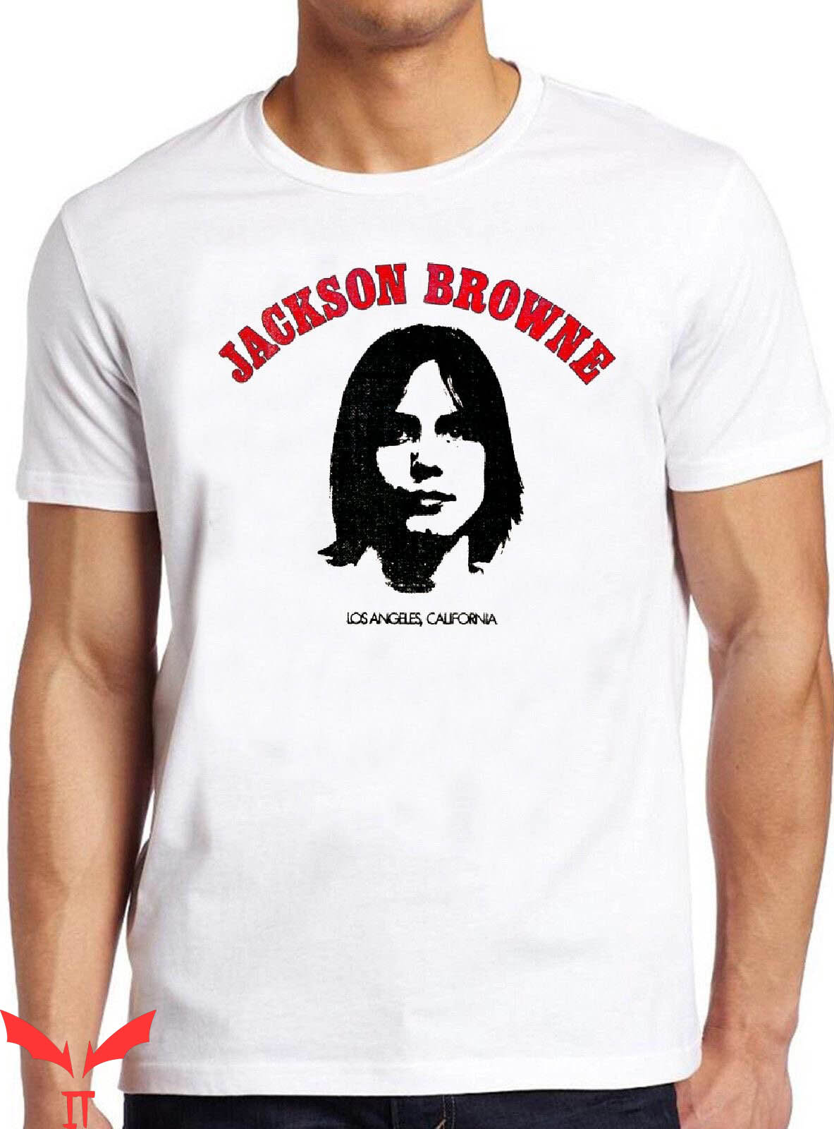 Jackson Browne T-Shirt Los Angeles California Music Retro Jackson Browne T-Shirt Los Angeles California Music Retro
