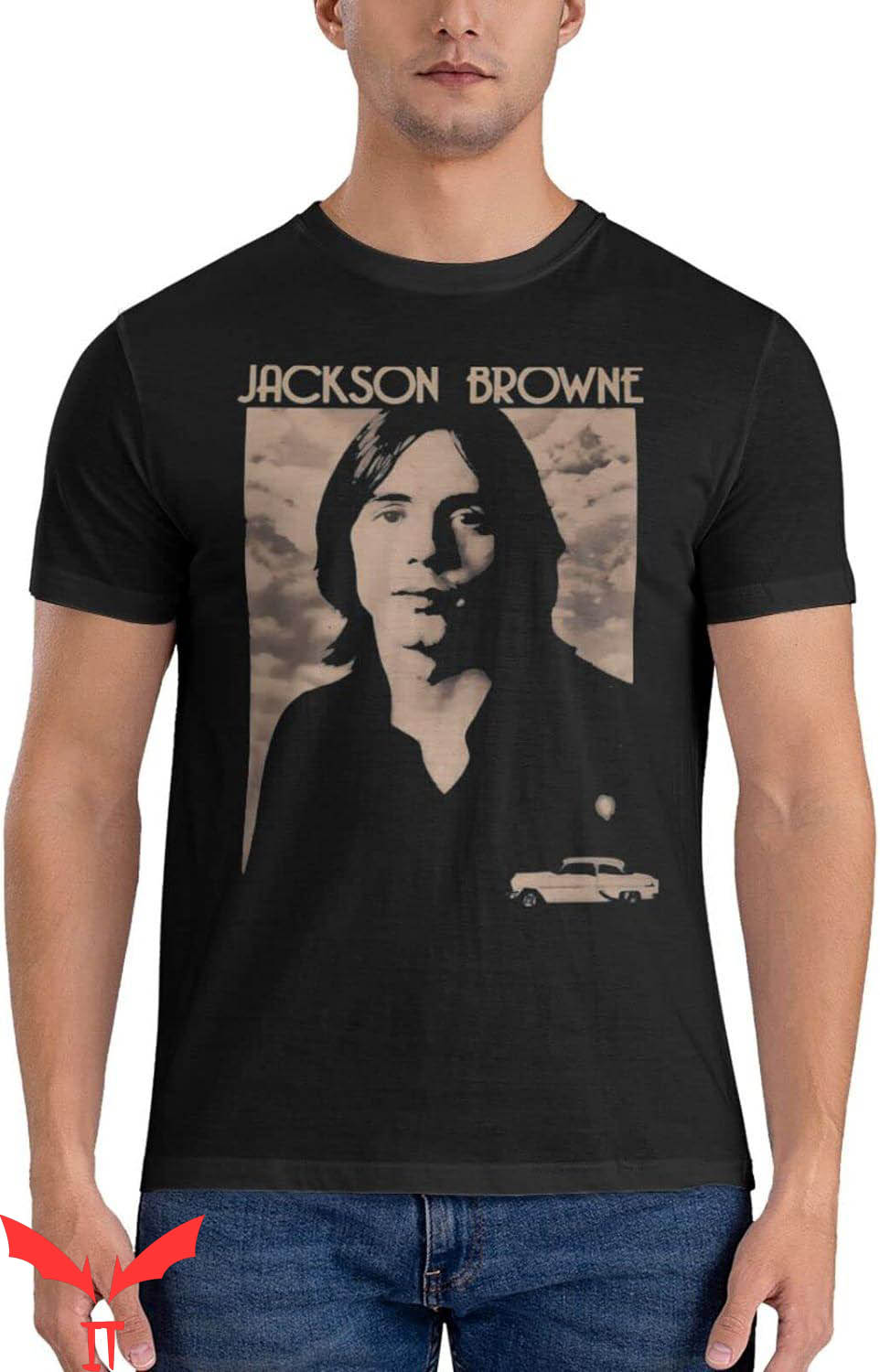 Jackson Browne T-Shirt Music Los Angeles California Jackson Browne T-Shirt Music Los Angeles California