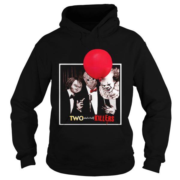 Jason Voorhees Chucky and Pennywise Two and a half Killers shirt