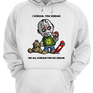 Jason Voorhees I scream you scream we all scream for ice cream shirt 3