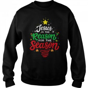 Jesus Is The Reason For The Season Xmas Tree Matching Group T Shirt B0BKLNDM62 4