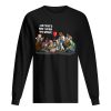 Jesus and Horror Characters Halloween and that’s how I saved the world shirt