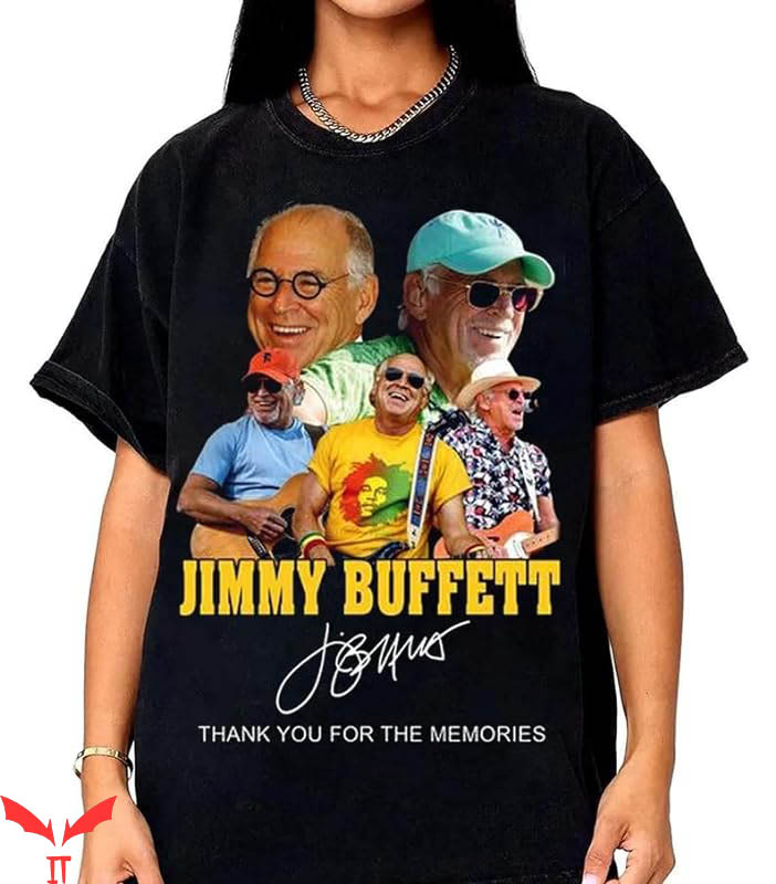 Jimmy Buffett T-Shirt Thank For The Memories Trending Jimmy Buffett T-Shirt Thank For The Memories Trending