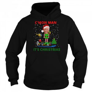 Joe Biden Christmas Funny Joe Biden Come On Man It's Christmas shirt 5
