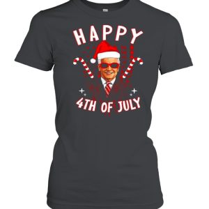 Joe Biden Xmas Pajama Happy 4th of July Funny Christmas shirt