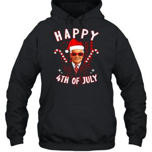 Joe Biden Xmas Pajama Happy 4th of July Funny Christmas shirt 5