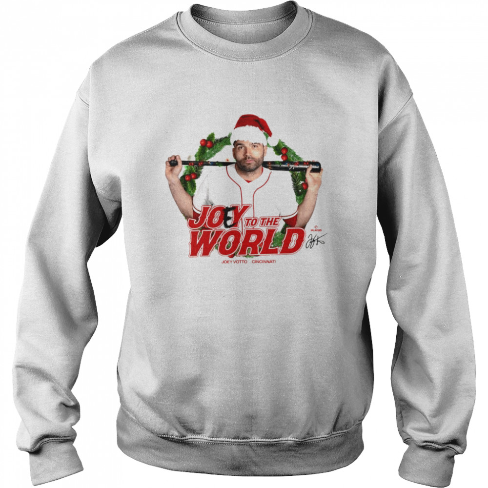Joey Votto Joey To The World Christmas shirt Joey Votto Joey To The World Christmas shirt