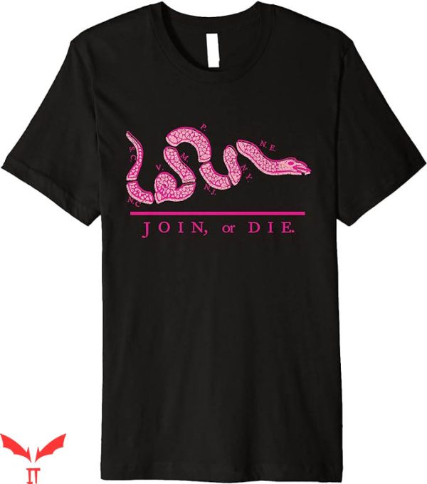 Join Or Die T-Shirt Revolutionary War Snake Premium T-Shirt