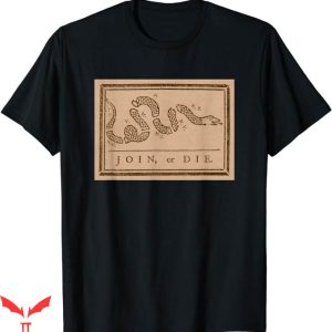 Join Or Die T-Shirt U.S. History Tee Shirt Trending