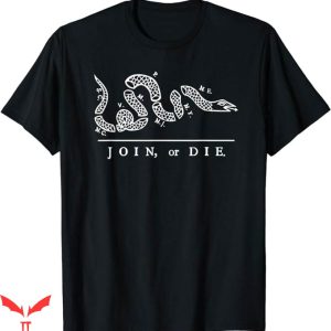 Join Or Die T-Shirt United States Thirteen Colonies T-Shirt