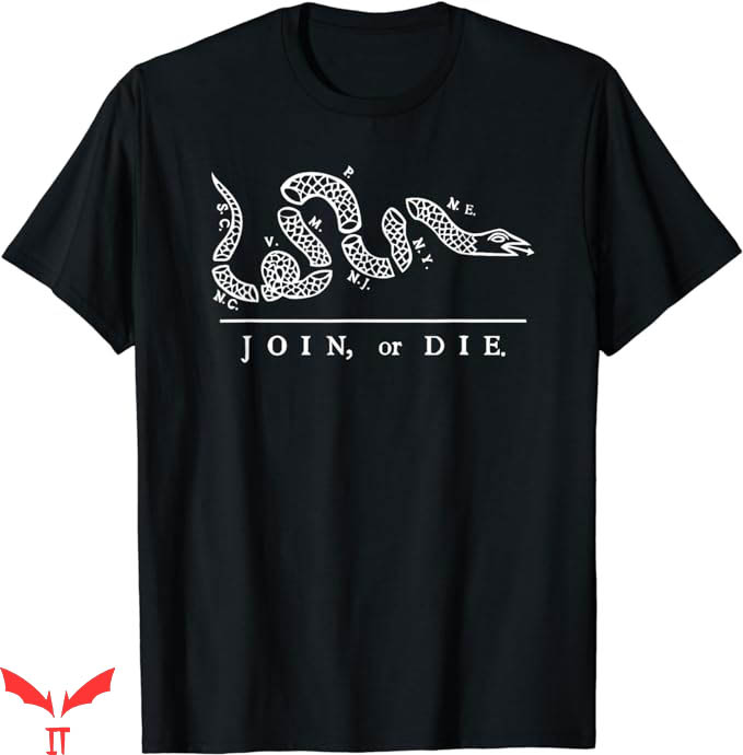 Join Or Die T-Shirt United States Thirteen Colonies T-Shirt Join Or Die T-Shirt United States Thirteen Colonies T-Shirt