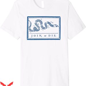 Join Or Die T-Shirt War Snake Premium T-Shirt Trending