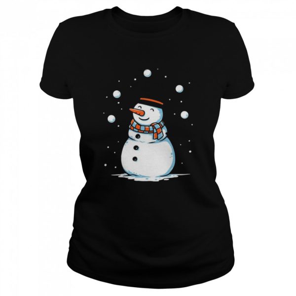 Juggling Snowman Wanna See Magic shirt