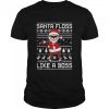 KIDS Santa Floss Like A Boss Ugly Christmas shirt