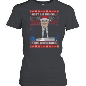 Kevin Malone Don’t Get Too Chili The Office Ugly Christmas shirt