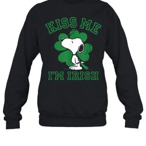 Kiss Me I'm Irish Smak Snoopy Patricks Day shirt 3