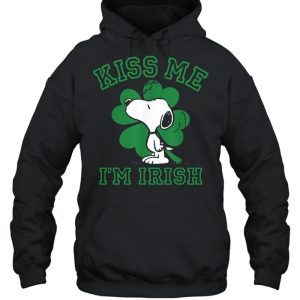 Kiss Me I'm Irish Smak Snoopy Patricks Day shirt 4