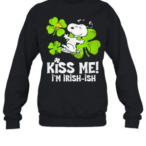 Kiss Me I'm Irish Snoopy And Woodstock Patricks Day shirt 4