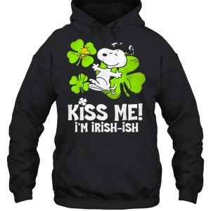Kiss Me I'm Irish Snoopy And Woodstock Patricks Day shirt 5