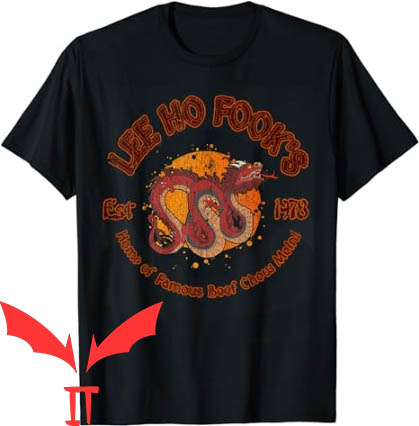 Lee Ho Fooks T-Shirt Home Of Famous Beef Chou Lee Ho Fooks T-Shirt Home Of Famous Beef Chou