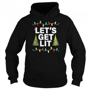 Let's Get Lit Christmas Shirt 5
