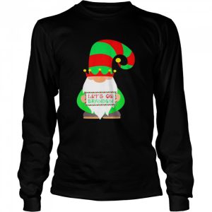 Let's Go Brandon Christmas Gnome Elf T Shirt 3