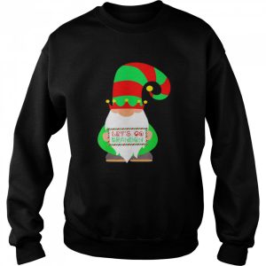 Let's Go Brandon Christmas Gnome Elf T Shirt 4