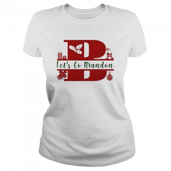 Let’s Go Brandon Christmas Monogram Shirt