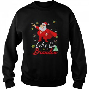 Let's Go Brandon Christmas Santa 2022 T Shirt 4