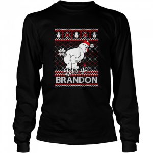 Let's Go Brandon Pooping Snowman Ugly Christmas T Shirt 3