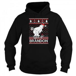 Let's Go Brandon Pooping Snowman Ugly Christmas T Shirt 5