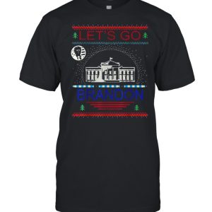 Let’s Go Brandon President Trump White House Ugly Christmas shirt