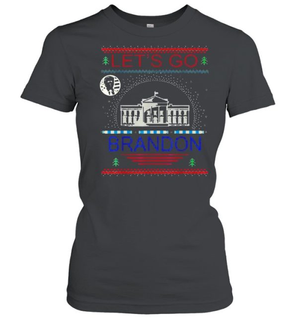 Let’s Go Brandon President Trump White House Ugly Christmas shirt