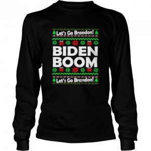 Lets Go Brandon Biden Boom Christmas shirt 3