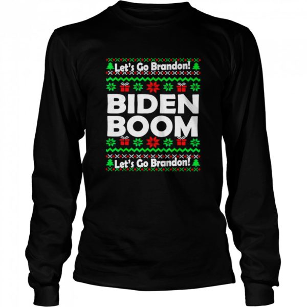 Lets Go Brandon Biden Boom Christmas shirt