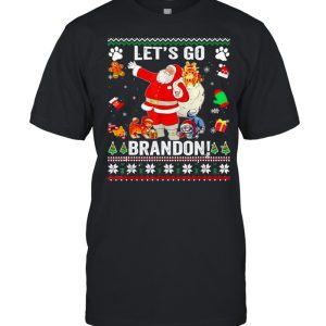 Lets Go Brandon Santa Claus Christmas shirt