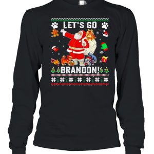 Lets Go Brandon Santa Claus Christmas shirt 3