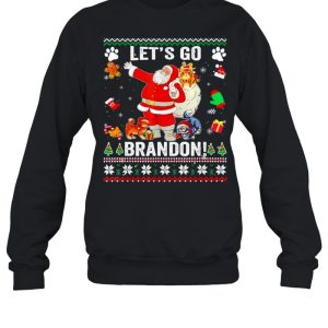 Lets Go Brandon Santa Claus Christmas shirt 4