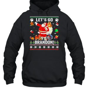 Lets Go Brandon Santa Claus Christmas shirt 5