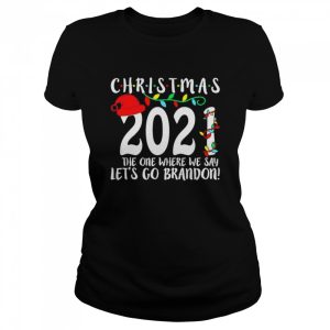 Lets Go Brandon The One Where We Say Christmas T-Shirt