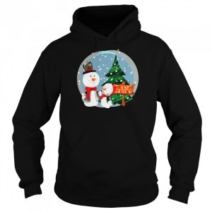 Little Snowman Under The Snowing Sky shirt 5