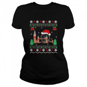 London Bridge Matching Ugly London Bridge Christmas Sweater Shirt