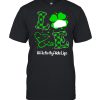 Love Stethoscope Activity Aide Life Shamrock St Patricks Day shirt