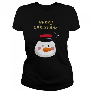 Lovely Snowman Wish You A Merry Christmas shirt