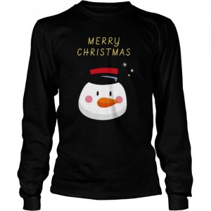 Lovely Snowman Wish You A Merry Christmas shirt 3