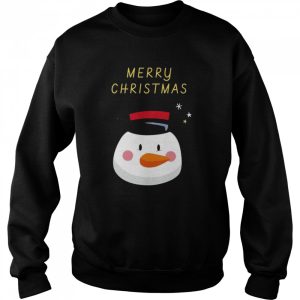 Lovely Snowman Wish You A Merry Christmas shirt 4
