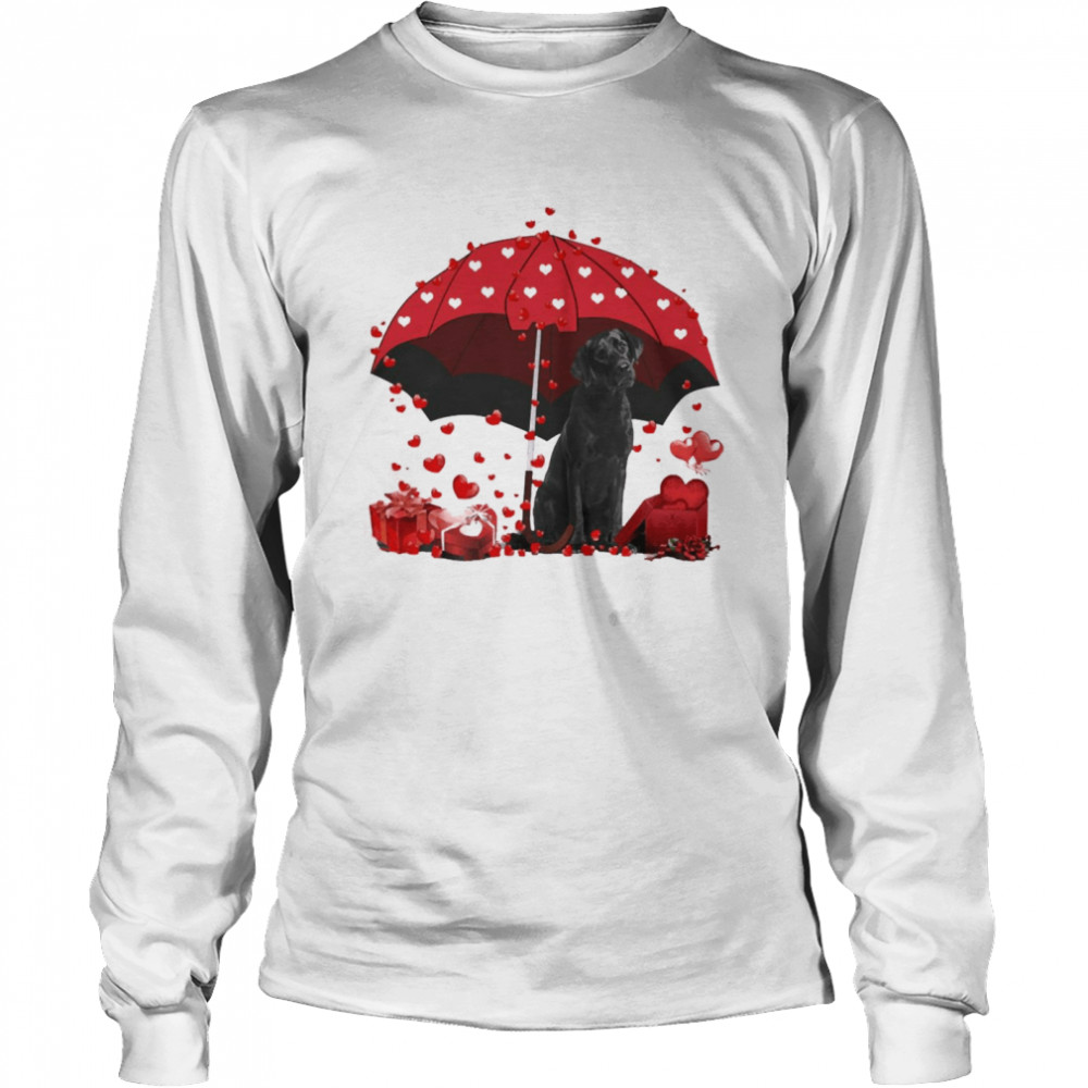 Loving Red Umbrella Black Labrador Christmas Sweater Shirt Loving Red Umbrella Black Labrador Christmas Sweater Shirt