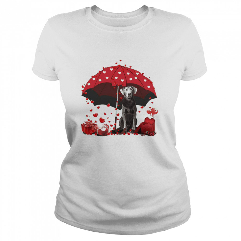 Loving Red Umbrella Silver Labrador Christmas Sweater Shirt Loving Red Umbrella Silver Labrador Christmas Sweater Shirt