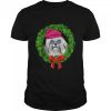 LowchenLionBichonInChristmasWreath Shirt